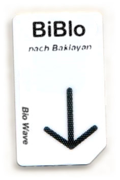 Biowave Chipcard BIBLO nach Baklayan
