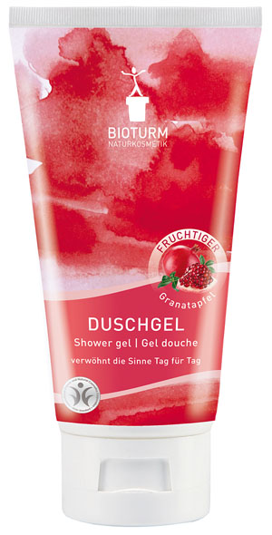 Bioturm Naturkosmetik Duschgel Granatapfel