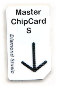 Master Chipcard S - beschreibbar, 56 Slots