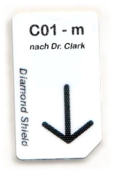 C01 - m Chipcard nach Dr. Clark für Diamond Shield Zapper