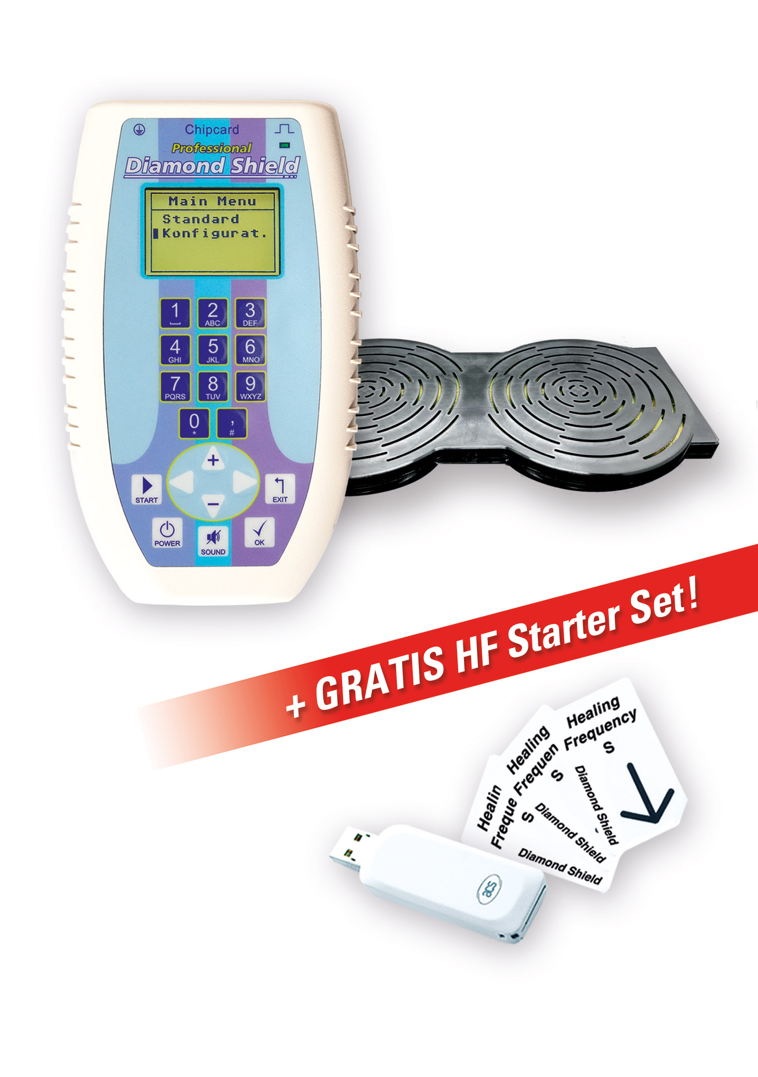 Diamond Shield Professional Zapper con amplificatore frattale