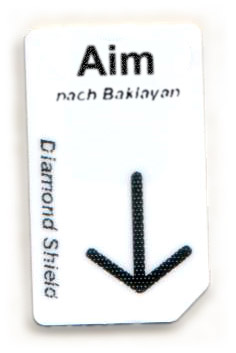 Aim Chip Aim Chipcard nach Baklayan für Diamond Shield Zapper