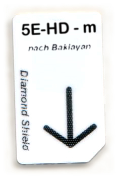 5 Elemente- Holz-Dämpfung Chipcard nach Baklayan